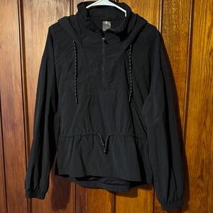 Women's Black Hooded Jacket